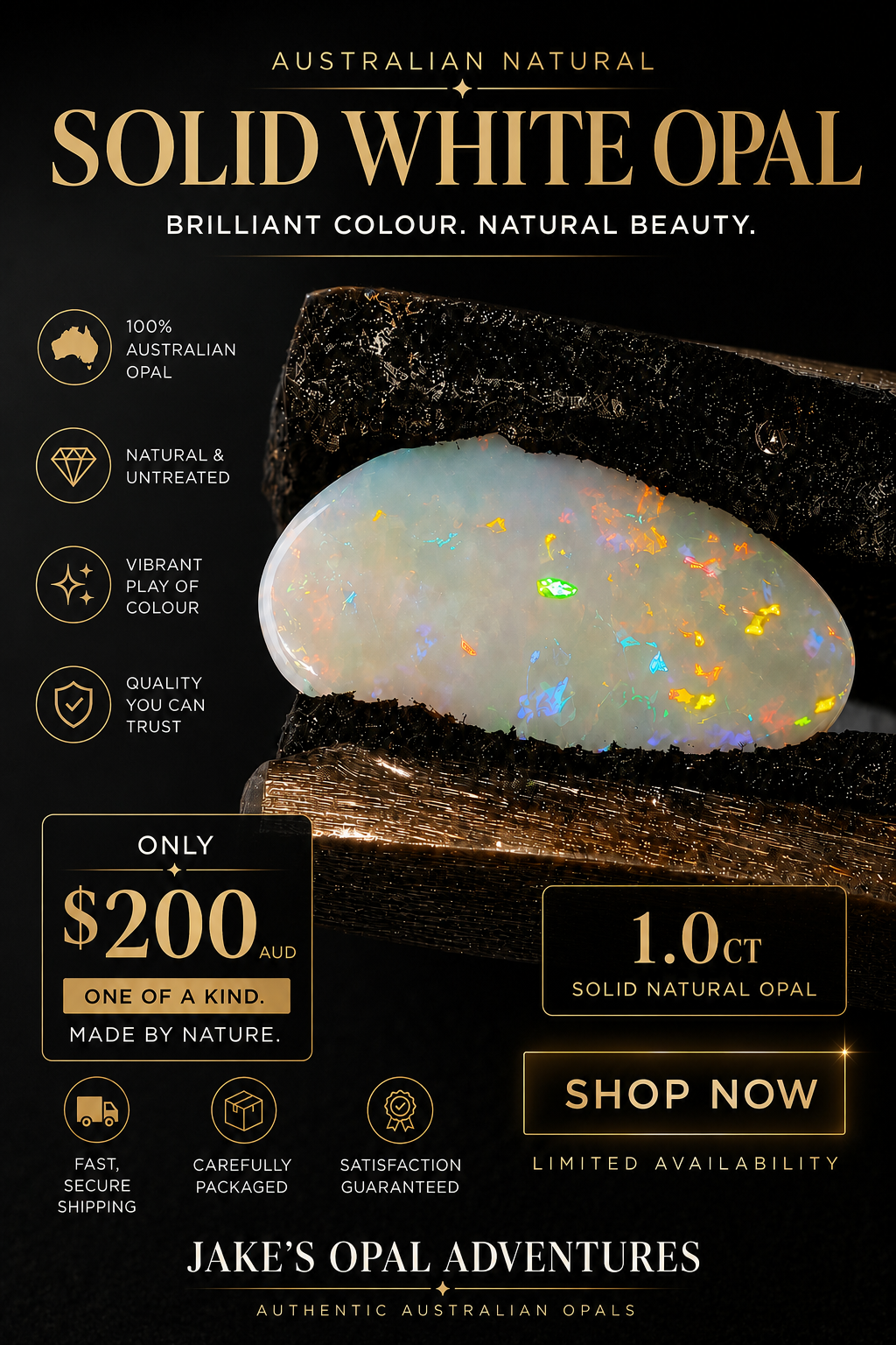 Coober pedy opal #3